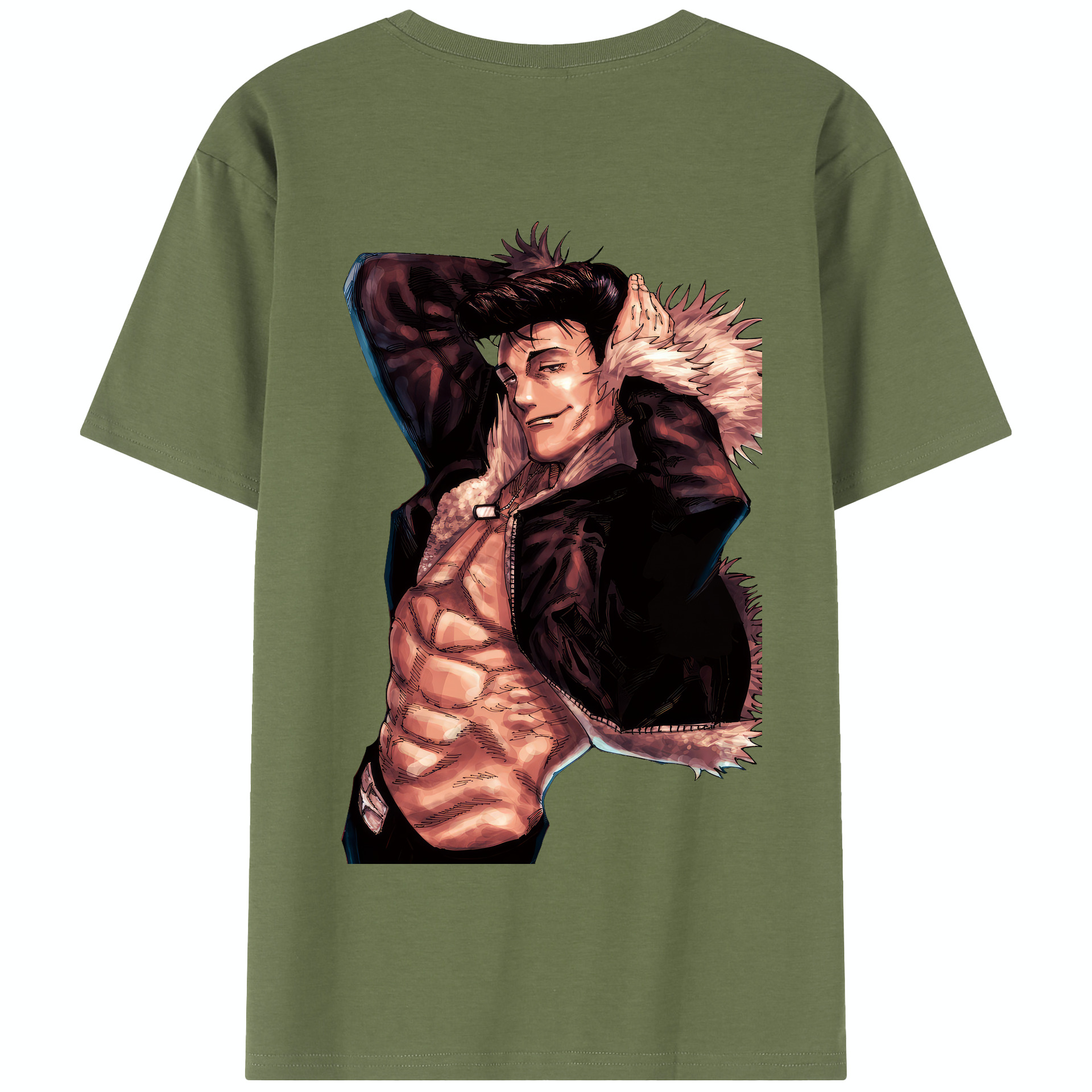 （画像用） 呪術廻戦 Jujutsu Kaisen 綿100％半袖Tシャツ（背面プリント）